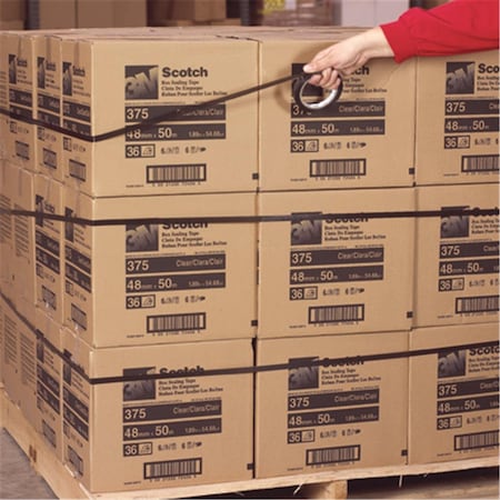 Swivel Intertape- 197 Tensilized Poly Strapping Tape - Black - 1 in. x 60 yds. SW3349597